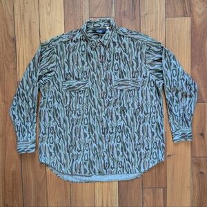 Woolrich Vintage Shadow Bark Button Down (XL)